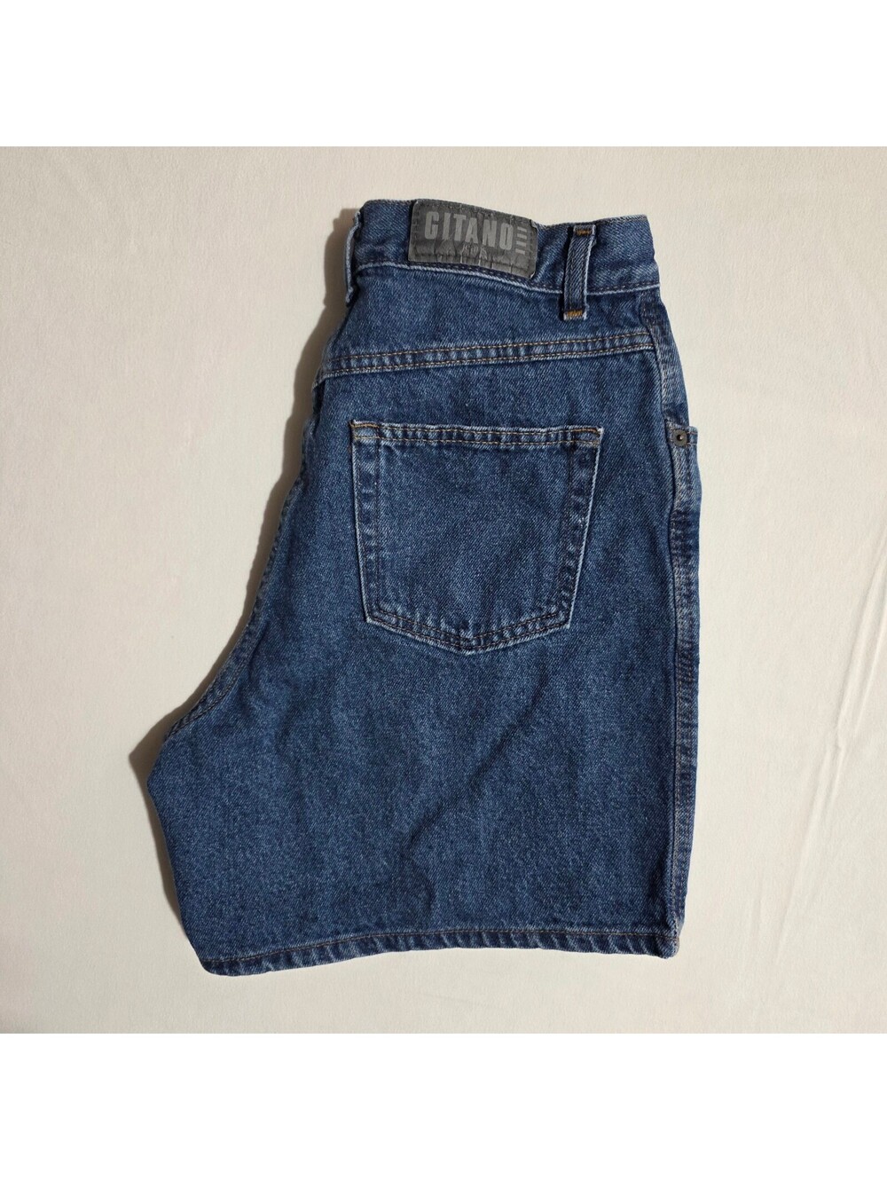 VTG Gitano Women's Denim Shorts Size 12 Made in Mexico high waisted Vintage